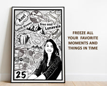 Load image into Gallery viewer, Personalised Doodle Portrait