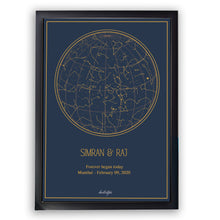 Load image into Gallery viewer, Custom Star Map