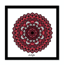 Load image into Gallery viewer, Shades of Red Mandala - Wall Art