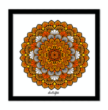 Load image into Gallery viewer, Shades of Sun Mandala - Wall Art