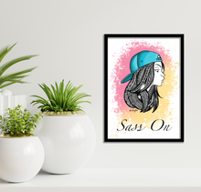 Load image into Gallery viewer, Sass On! - Wall Art