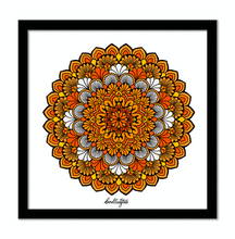 Load image into Gallery viewer, Shades of Sun Mandala - Wall Art
