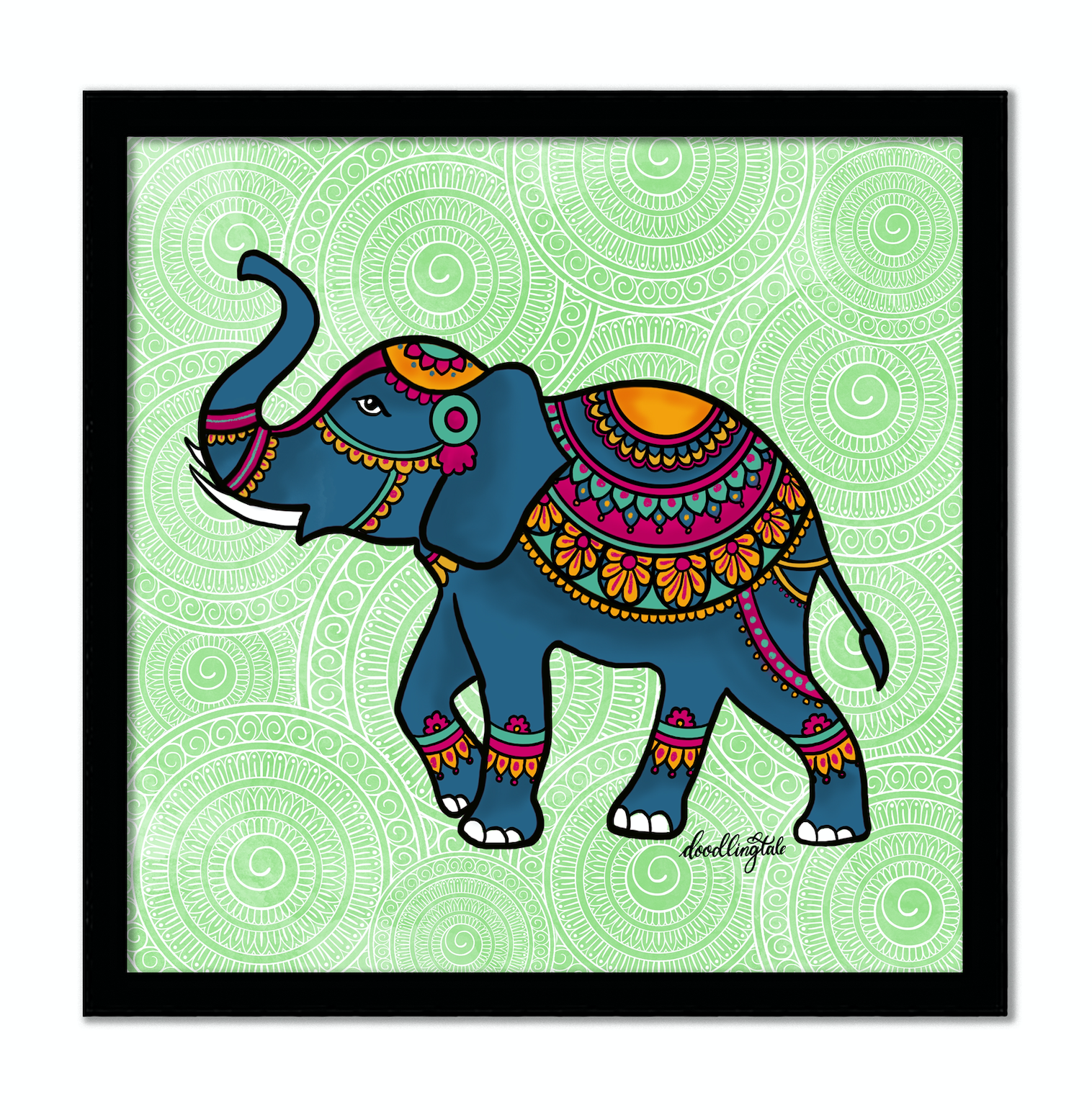 Royal Elephant - Wall Art, image size:1516x1542